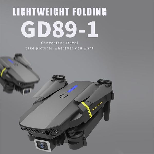 drones gd89-1 with camera 4k hd wifi fpv rc quadrocopter double lens one-key takeoff / landing drone remote control aircraft
drones gd89-1 with camera 4k hd wifi fpv rc quadrocopter double lens one-key takeoff / landing drone remote control aircraft