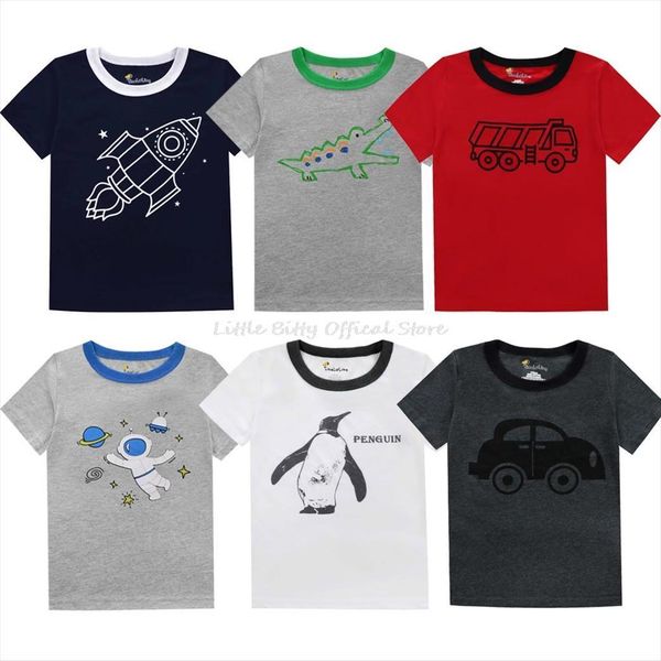 rockets alligator penguin panda car printing cartoon cotton t shirts baby clothes 2 8years summer kids for boys, Blue
rockets alligator penguin panda car printing cartoon cotton t shirts baby clothes 2 8years summer kids for boys, Blue