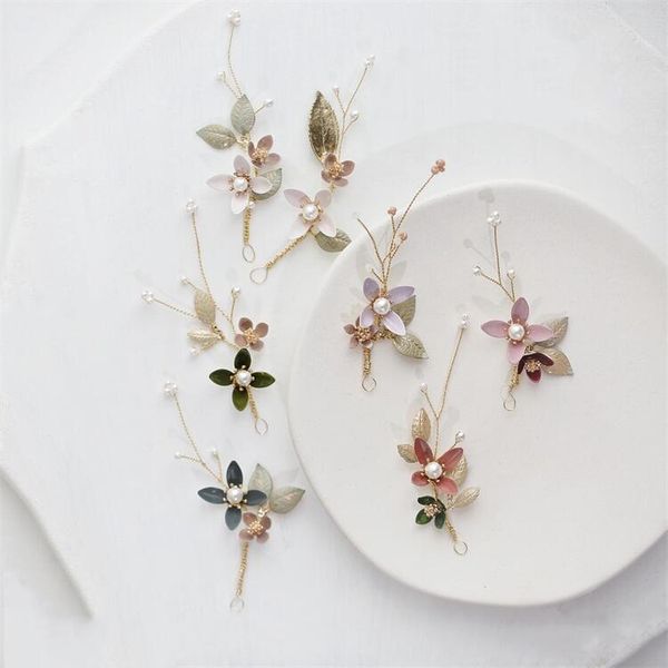 hair clips & barrettes pink flower leaf hairpins pearls pins for bridesmaids brides headpieces headdress bridal jewelry wedding accessories, Golden;silver
hair clips & barrettes pink flower leaf hairpins pearls pins for bridesmaids brides headpieces headdress bridal jewelry wedding accessories, Golden;silver