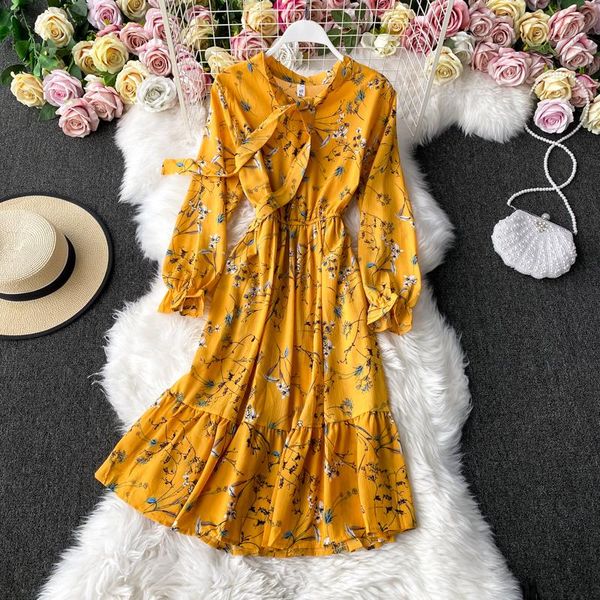 casual dresses 2021 spring autumn clothes for women long sleeve slim a-line chiffon robe fashion broken flowers ladies elegant dress, Black;gray
casual dresses 2021 spring autumn clothes for women long sleeve slim a-line chiffon robe fashion broken flowers ladies elegant dress, Black;gray