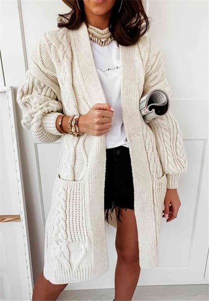 women hoodie new fashion elegent 2021 autumn winter long soft cashmere elastic warm twist knitted cardigan v neck sleeve sweater, Black
women hoodie new fashion elegent 2021 autumn winter long soft cashmere elastic warm twist knitted cardigan v neck sleeve sweater, Black