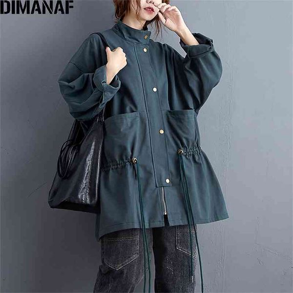 plus size women winter coat pocket belt autumn jacket casual coats female loose vintage oversize cardigan trench 210531, Black;brown
plus size women winter coat pocket belt autumn jacket casual coats female loose vintage oversize cardigan trench 210531, Black;brown