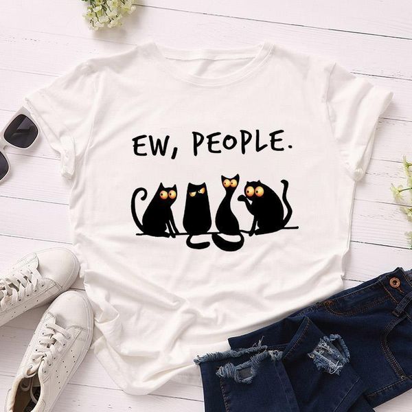 new cat print women t-shirt fashion graphic women shirts streetwear female loose novelty women t-shirt cool tee shirt, White
new cat print women t-shirt fashion graphic women shirts streetwear female loose novelty women t-shirt cool tee shirt, White