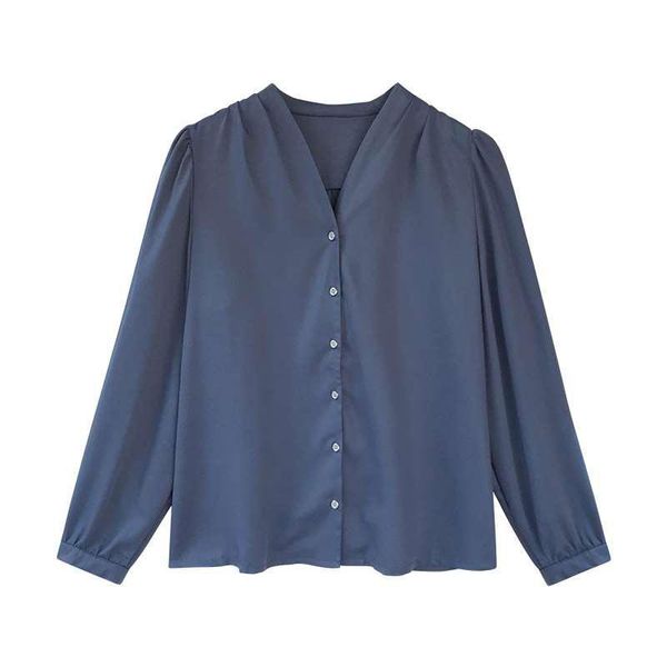 women's blouses & shirts missky women shirt officelady v-neck chiffon long sleeves button blouse pure color female casual work, White
women's blouses & shirts missky women shirt officelady v-neck chiffon long sleeves button blouse pure color female casual work, White