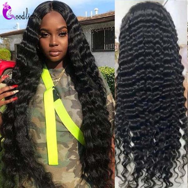 lace wigs deep wave transparent wig t part deepwave human hair brazilian for women pre-plucked remy, Black;brown
lace wigs deep wave transparent wig t part deepwave human hair brazilian for women pre-plucked remy, Black;brown