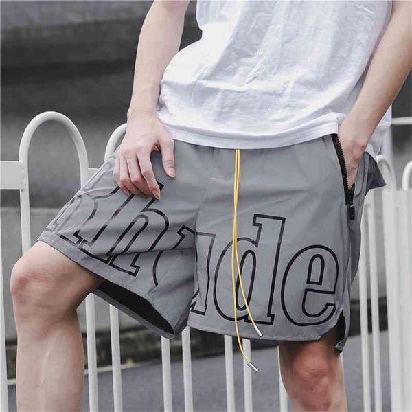 rhude shorts grey color men women reflective tag inside oversize rhude short pants knee length 210716, White;black
rhude shorts grey color men women reflective tag inside oversize rhude short pants knee length 210716, White;black