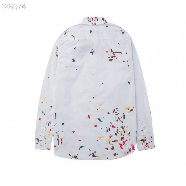 men's casual shirts w1921 fashion 2021 runway luxury european design party style clothing, White;black
men's casual shirts w1921 fashion 2021 runway luxury european design party style clothing, White;black