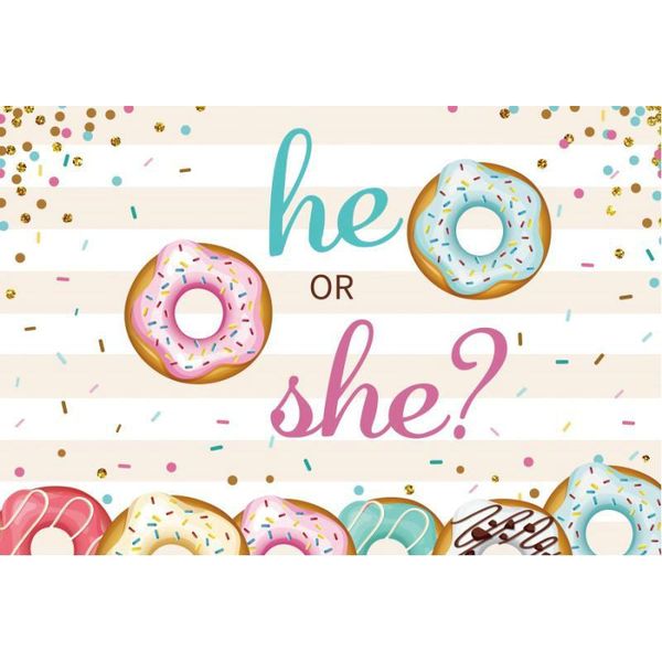 party decoration he or she backdrop boy girl gender secret donuts pography background born baby shower decor po booth studio props
party decoration he or she backdrop boy girl gender secret donuts pography background born baby shower decor po booth studio props