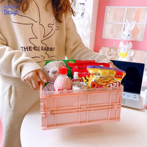 storage baskets book box student folding plastic deskbasket home furnishing books sundries clothes sorting large capacity case
storage baskets book box student folding plastic deskbasket home furnishing books sundries clothes sorting large capacity case