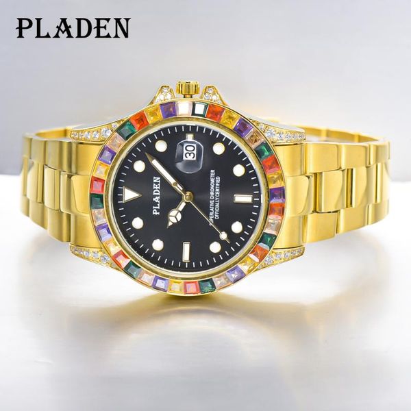 wristwatches pladen specials bezel men watches perfect 316l stainless steel watch waterproof japanese movement quartz clock relogio masculin, Slivery;brown
wristwatches pladen specials bezel men watches perfect 316l stainless steel watch waterproof japanese movement quartz clock relogio masculin, Slivery;brown