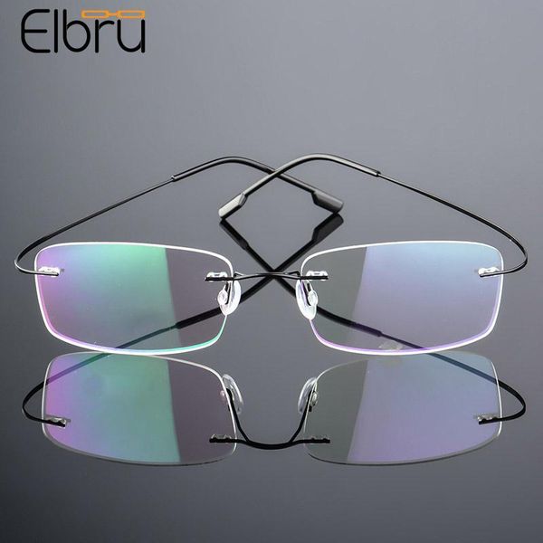 fashion sunglasses frames elbru vintage ultralight rimless glasses frame women men titanium alloy eyewear stretch metal temple, Black
fashion sunglasses frames elbru vintage ultralight rimless glasses frame women men titanium alloy eyewear stretch metal temple, Black