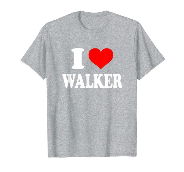 i love walker t-shirt, White;black 
i love walker t-shirt, White;black