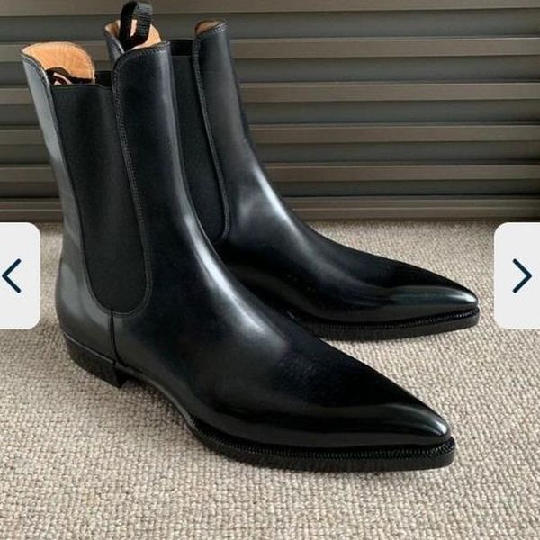 dress shoes homens sapatos de couro do plutônio salto baixo casuais vestido brogue botas tornozelo primavera vintage 3cxv, Black
dress shoes homens sapatos de couro do plutônio salto baixo casuais vestido brogue botas tornozelo primavera vintage 3cxv, Black