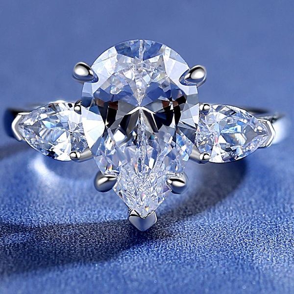 cluster rings boeycjr s925 silver 7a zircon pear cut 4ct 8*12mm fine jewelry elegant diamond for women engagement gift anillo, Golden;silver
cluster rings boeycjr s925 silver 7a zircon pear cut 4ct 8*12mm fine jewelry elegant diamond for women engagement gift anillo, Golden;silver