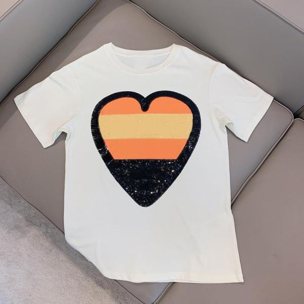 women's t-shirt 2021 latest sequins men and women same basic slim close-fitting cotton, White
women's t-shirt 2021 latest sequins men and women same basic slim close-fitting cotton, White