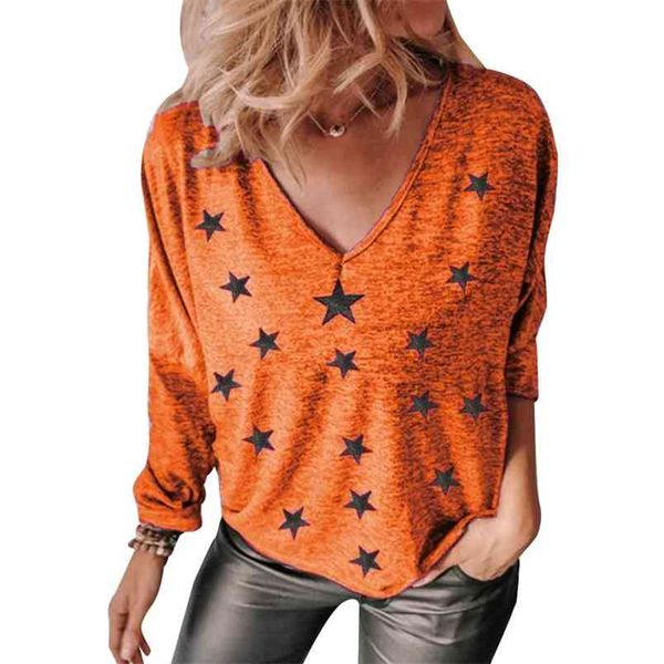 spring sale y2k casual v-neck pullover women loose long sleeve t shirt large size beige chemise femme manche longue 210604, White
spring sale y2k casual v-neck pullover women loose long sleeve t shirt large size beige chemise femme manche longue 210604, White