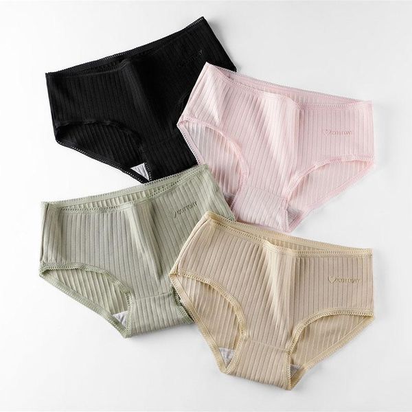 3pcs/pack comfortable panties women fashion soft cotton briefs stripe pants solid color lingerie female underwear s--l-xl, Black;pink
3pcs/pack comfortable panties women fashion soft cotton briefs stripe pants solid color lingerie female underwear s--l-xl, Black;pink