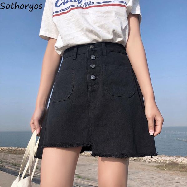 skirts women plus size harajuku denim skirt high waist solid simple womens kawaii korean style button pockets casual, Black
skirts women plus size harajuku denim skirt high waist solid simple womens kawaii korean style button pockets casual, Black