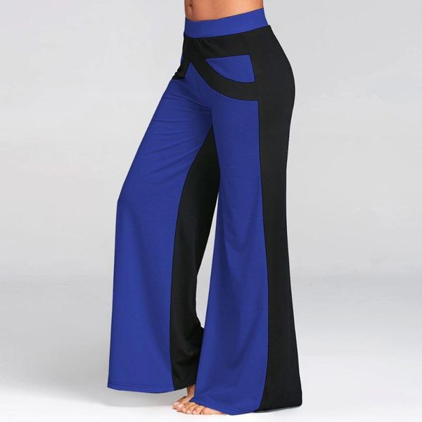 women patchwork bell bottoms flare trousers mid waisted wide leg pants loose casual women's pants plus size stretch slim, Black
women patchwork bell bottoms flare trousers mid waisted wide leg pants loose casual women's pants plus size stretch slim, Black