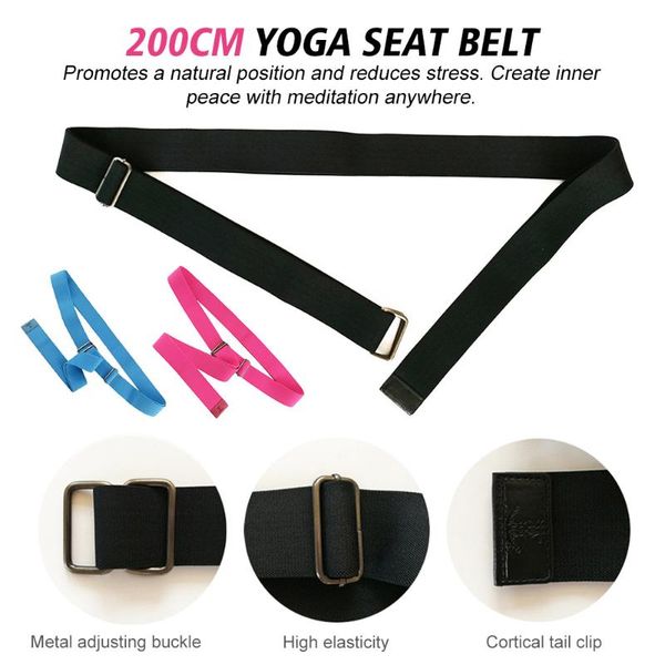 200cm meditation yoga seat belt comfortable sitting training adjustable buckle cross legged posture support strap healthy home
200cm meditation yoga seat belt comfortable sitting training adjustable buckle cross legged posture support strap healthy home