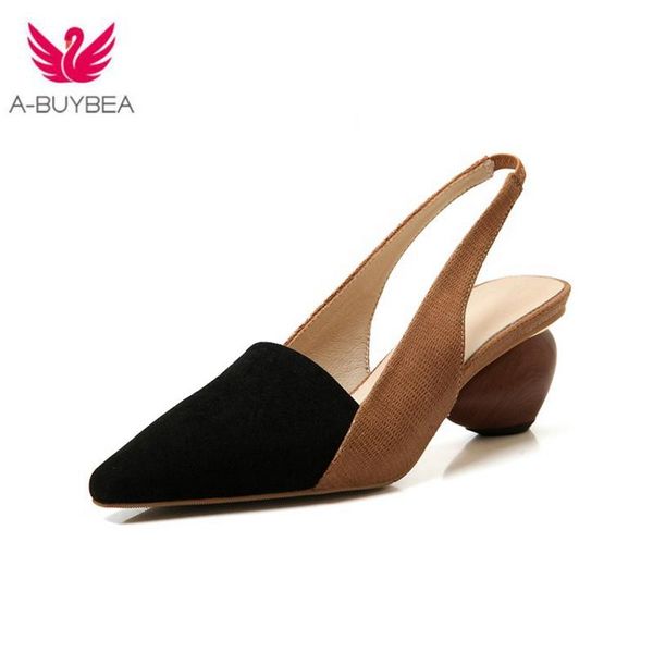 dress shoes women genuine leather plus size 22-26.5cm length slingbacks pumps strange style sexty ladies party, Black
dress shoes women genuine leather plus size 22-26.5cm length slingbacks pumps strange style sexty ladies party, Black