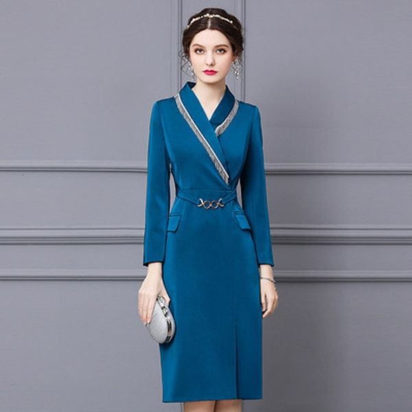 new office lady lace casual dresses 2021 spring summer french dress women slim beading long sleeve v-neck skirt with belt xxl plus 6w6y, Black;gray
new office lady lace casual dresses 2021 spring summer french dress women slim beading long sleeve v-neck skirt with belt xxl plus 6w6y, Black;gray