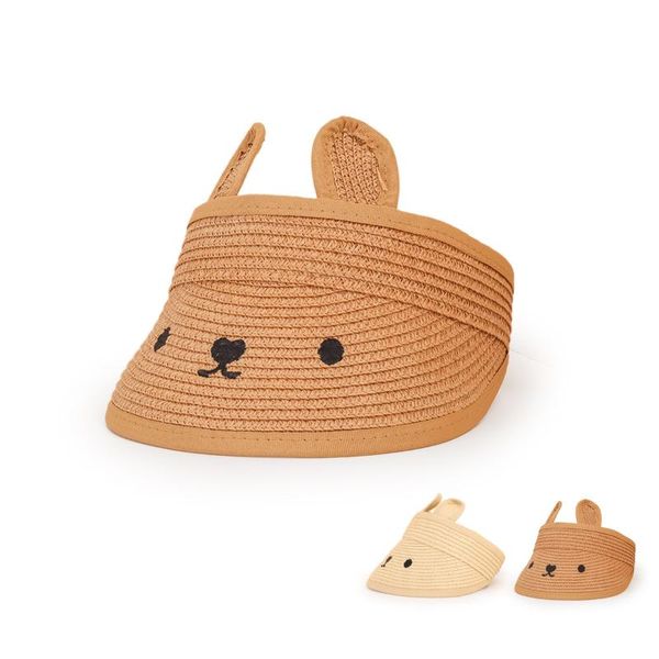 wide brim hats summer children's hat cute bear panama empty girl boy universal sunshade wide-brimmed sun straw kids, Blue;gray
wide brim hats summer children's hat cute bear panama empty girl boy universal sunshade wide-brimmed sun straw kids, Blue;gray