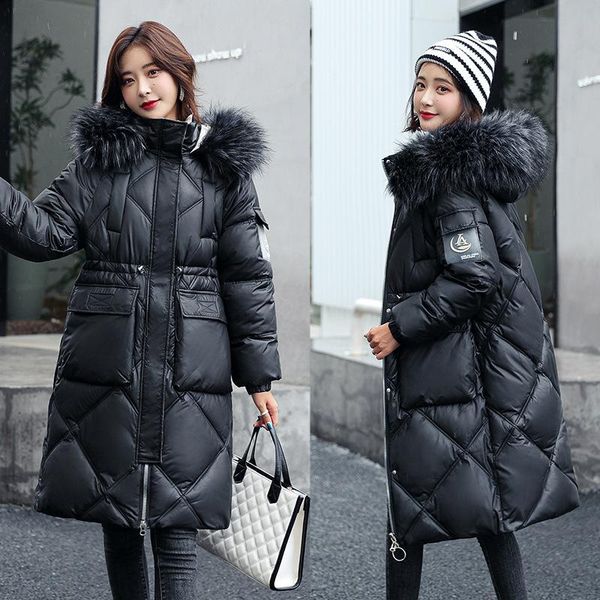 women's trench coats women winter long cotton padded coat parka down jacket fur hooded outwear, Tan;black
women's trench coats women winter long cotton padded coat parka down jacket fur hooded outwear, Tan;black