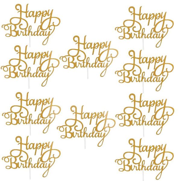 other festive & party supplies 10pcs glitter happy birthday cake er bling sparkle decoration sign girl`s dessert decor
other festive & party supplies 10pcs glitter happy birthday cake er bling sparkle decoration sign girl`s dessert decor