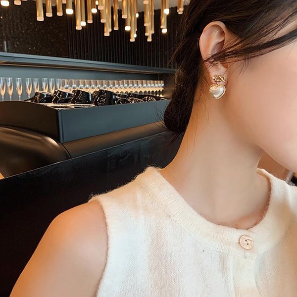 dangle & chandelier gsold trendy geometric heart-shaped pendant earring sweet elegant metal knotted pearl small drop girl cute jewelry, Silver
dangle & chandelier gsold trendy geometric heart-shaped pendant earring sweet elegant metal knotted pearl small drop girl cute jewelry, Silver