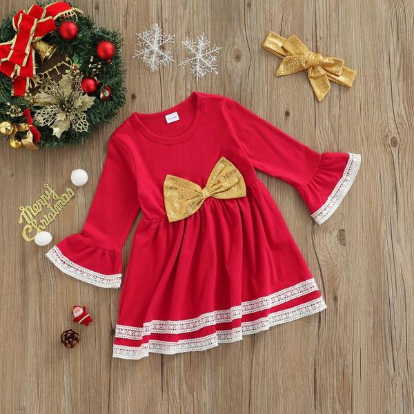 girl's dresses kids dress headband contrast color round neck long sleeve headwear spring fall 3 months-3 years, Red;yellow
girl's dresses kids dress headband contrast color round neck long sleeve headwear spring fall 3 months-3 years, Red;yellow