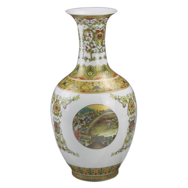 vases jingdezhen chinese style ceramic vase living room decoration thin china porcelain the river during qingming festival
vases jingdezhen chinese style ceramic vase living room decoration thin china porcelain the river during qingming festival