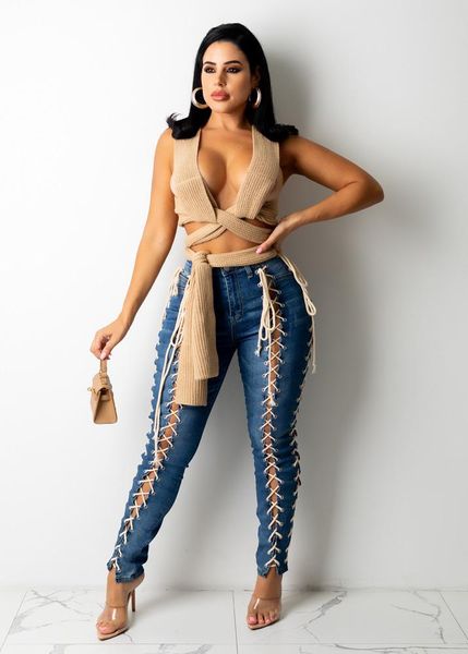 women's jeans lace up denim pencil pants women high street elegant blue casual trousers
women's jeans lace up denim pencil pants women high street elegant blue casual trousers