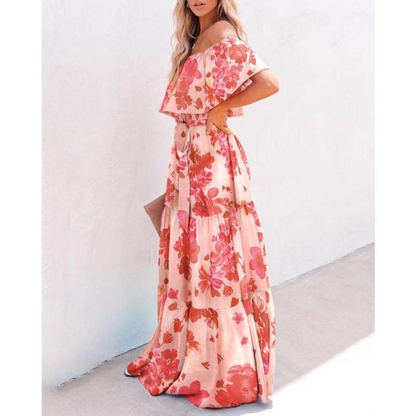 casual dresses women's sundress designer costume tunic party dress 2021 summer ruffle sleeve beach off-the-shoulder printed long, Black;gray
casual dresses women's sundress designer costume tunic party dress 2021 summer ruffle sleeve beach off-the-shoulder printed long, Black;gray