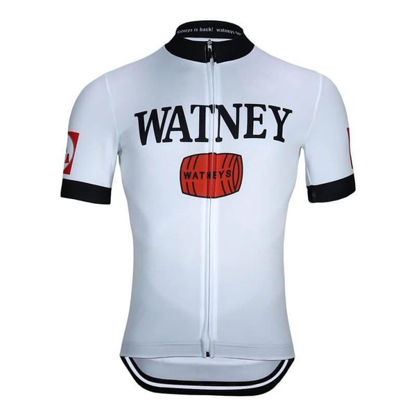 racing jackets brand men's watneys beer retro jersey pro cycling team road bike clothing short sleeve white bicycle clothes mtb, Black;red
racing jackets brand men's watneys beer retro jersey pro cycling team road bike clothing short sleeve white bicycle clothes mtb, Black;red