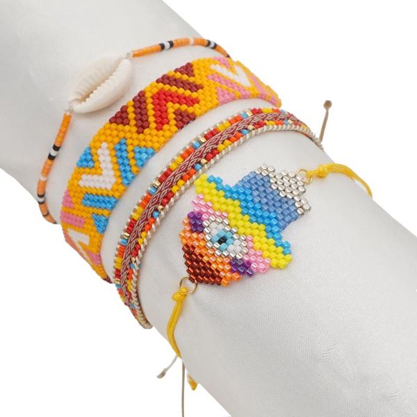 charm bracelets go2boho hamsa hand evil eye jewellery colorful miyuki beads seashell boho braided jewelry handmade tassel bracelet, Golden;silver
charm bracelets go2boho hamsa hand evil eye jewellery colorful miyuki beads seashell boho braided jewelry handmade tassel bracelet, Golden;silver