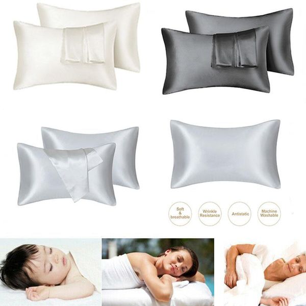 2pcs silk satin pillowcases mulberry pillow case queen standard king for hair and skin hypoallergenic pillowcase cover
2pcs silk satin pillowcases mulberry pillow case queen standard king for hair and skin hypoallergenic pillowcase cover
