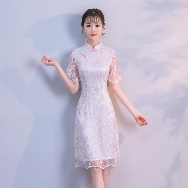 ethnic clothing chinese traditional cheongsam women lace dress prom costume s-2xl, Red
ethnic clothing chinese traditional cheongsam women lace dress prom costume s-2xl, Red