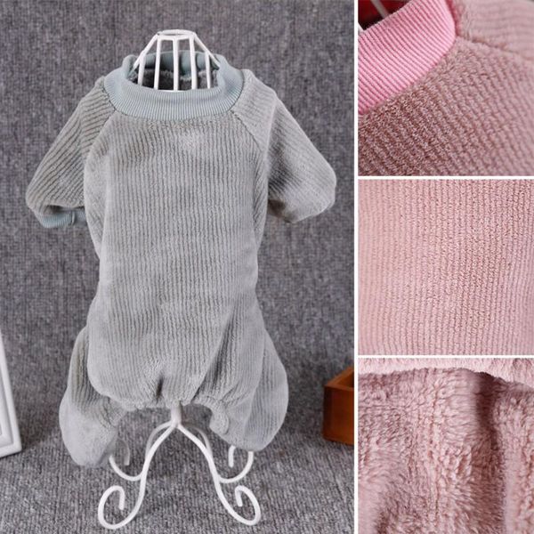 dog apparel soft fleece jumpsuit winter casual home wear clothes puppy coat pet 4-legged outfits warm hoodie clothing
dog apparel soft fleece jumpsuit winter casual home wear clothes puppy coat pet 4-legged outfits warm hoodie clothing