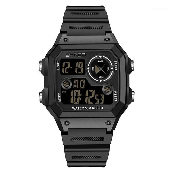 wristwatches fashion men outdoor sport electronic watch 5bar waterproof multi-function alarm clock man digital relogio masculino, Slivery;brown
wristwatches fashion men outdoor sport electronic watch 5bar waterproof multi-function alarm clock man digital relogio masculino, Slivery;brown