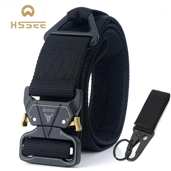 waist support hssee official authentic original men's tactical belt 4.3cm soft real nylon army 600d encrypted buckle1, Black;gray
waist support hssee official authentic original men's tactical belt 4.3cm soft real nylon army 600d encrypted buckle1, Black;gray