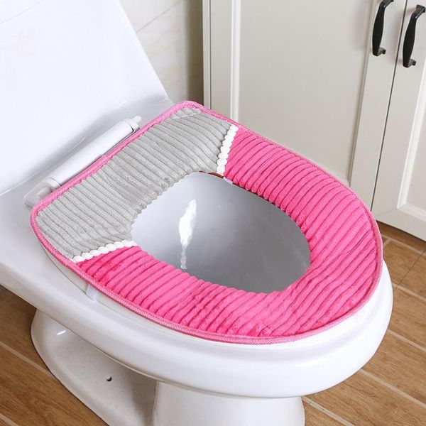 sticky thickened toilet cushion soft suede warm bathroom seat pink rose red blue purple new style practical non-slip firm
sticky thickened toilet cushion soft suede warm bathroom seat pink rose red blue purple new style practical non-slip firm