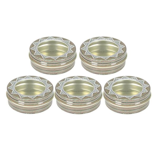storage bottles & jars 5pcs small aluminum round lip tin jar containers with clear window for cosmetic candles crafts
storage bottles & jars 5pcs small aluminum round lip tin jar containers with clear window for cosmetic candles crafts