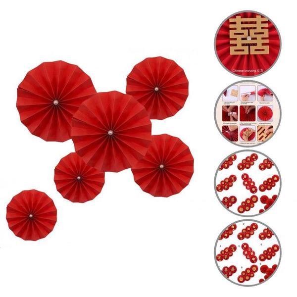gift wrap 1 set innovative party paper fan thick decoration eye-catching widely use double-sided design
gift wrap 1 set innovative party paper fan thick decoration eye-catching widely use double-sided design