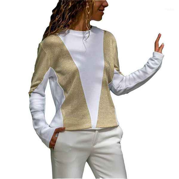 shiny lurex patchwork sweatshirt women 2021 spring summer sparkly pullover long sleeve hoodie femme casual basic 1, Black
shiny lurex patchwork sweatshirt women 2021 spring summer sparkly pullover long sleeve hoodie femme casual basic 1, Black