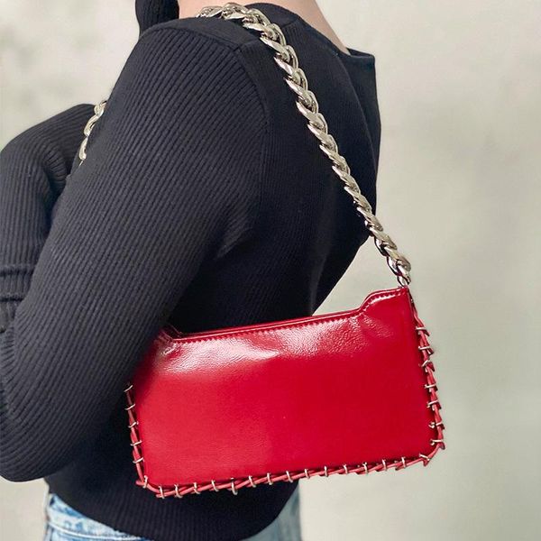 evening bags thick chain bright leather shoulder for ladies handbags designer women bag bolsos
evening bags thick chain bright leather shoulder for ladies handbags designer women bag bolsos