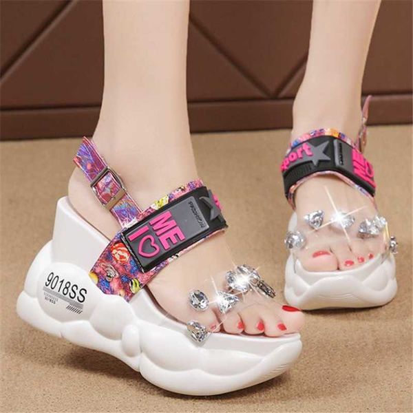 sandals women white yellow platform 2021 summer chunky wedges high heels transparent pvc crystal peep toe female shoes, Black
sandals women white yellow platform 2021 summer chunky wedges high heels transparent pvc crystal peep toe female shoes, Black