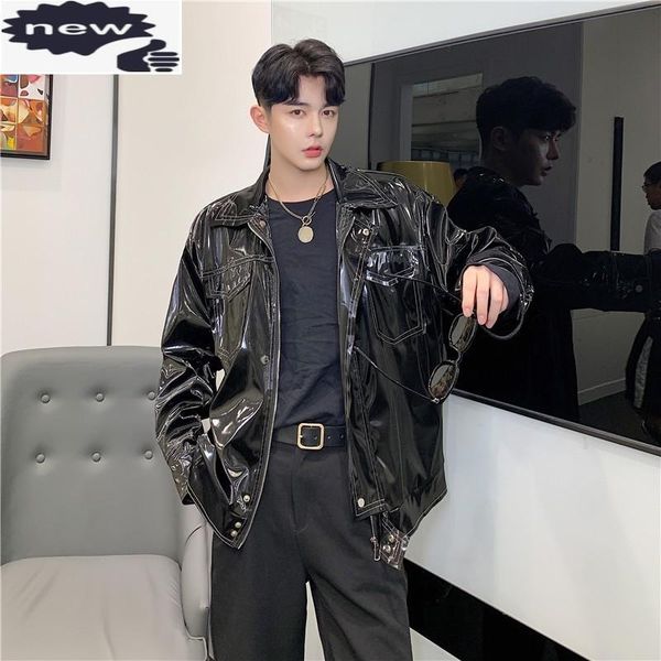 men's fur & faux autumn biker pu leather men black loose multi-pocket club short jacket casual zipper hip-hop coat streetwear male m-2x
men's fur & faux autumn biker pu leather men black loose multi-pocket club short jacket casual zipper hip-hop coat streetwear male m-2x