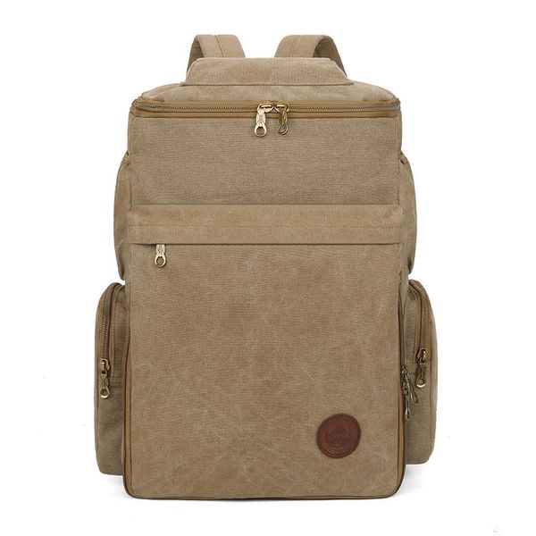 backpack men's canvas vintage school bag travel bags large capacity knapsack laprucksack
backpack men's canvas vintage school bag travel bags large capacity knapsack laprucksack