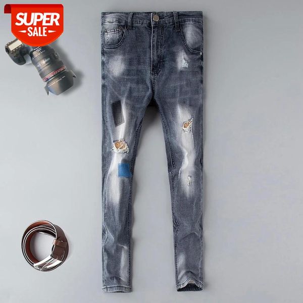 skinny jeans men zipper fly 2019 new men's fit embroidered denim pants male distressed hip hop jean trousers designer mid #jp5l, Blue
skinny jeans men zipper fly 2019 new men's fit embroidered denim pants male distressed hip hop jean trousers designer mid #jp5l, Blue